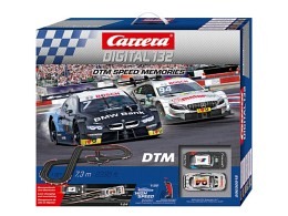 Carrera Digital 132 Rennbahn Autorennbahn DTM Speed Memories Set
